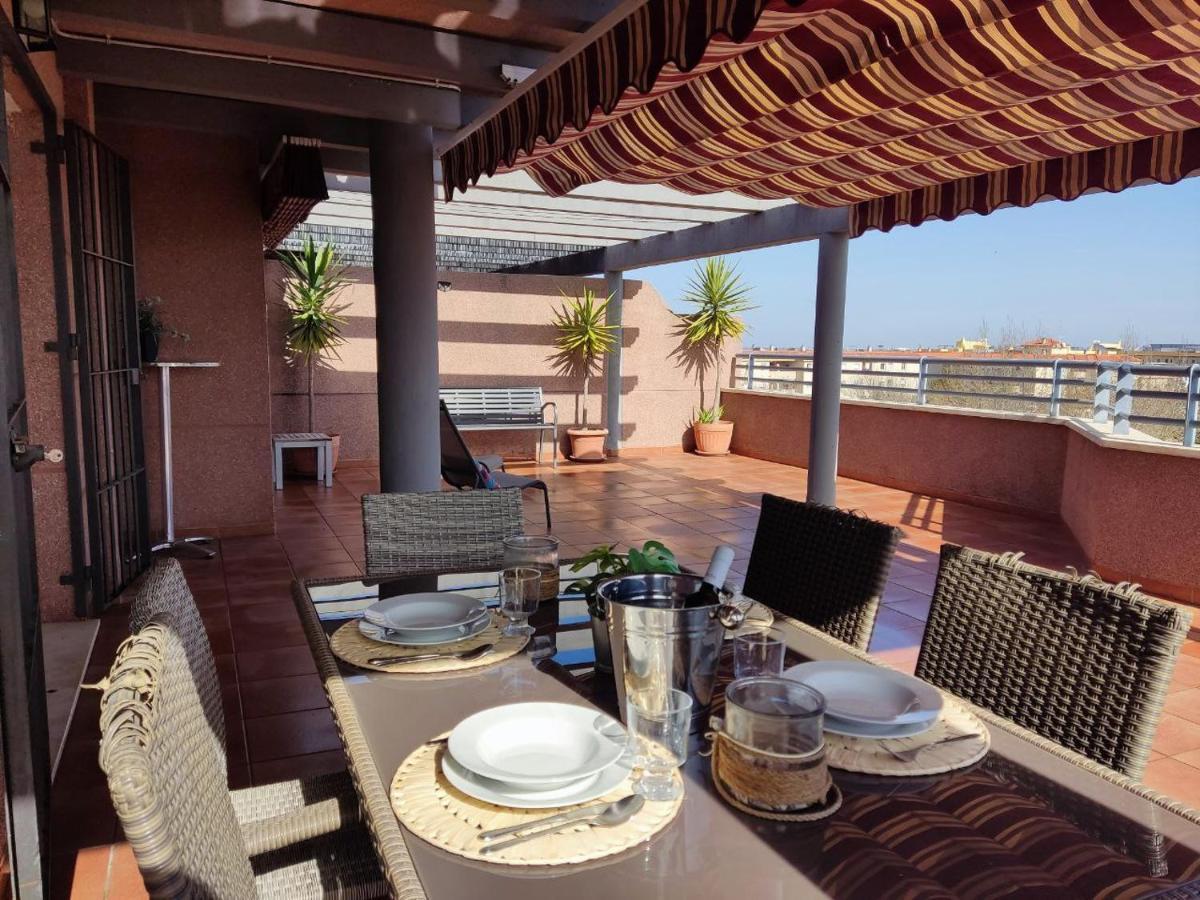 Apartamento ÁTICO TERRAZA 65m. Playa, piscina, A/C, Wifi Sanlúcar de Barrameda Exterior foto