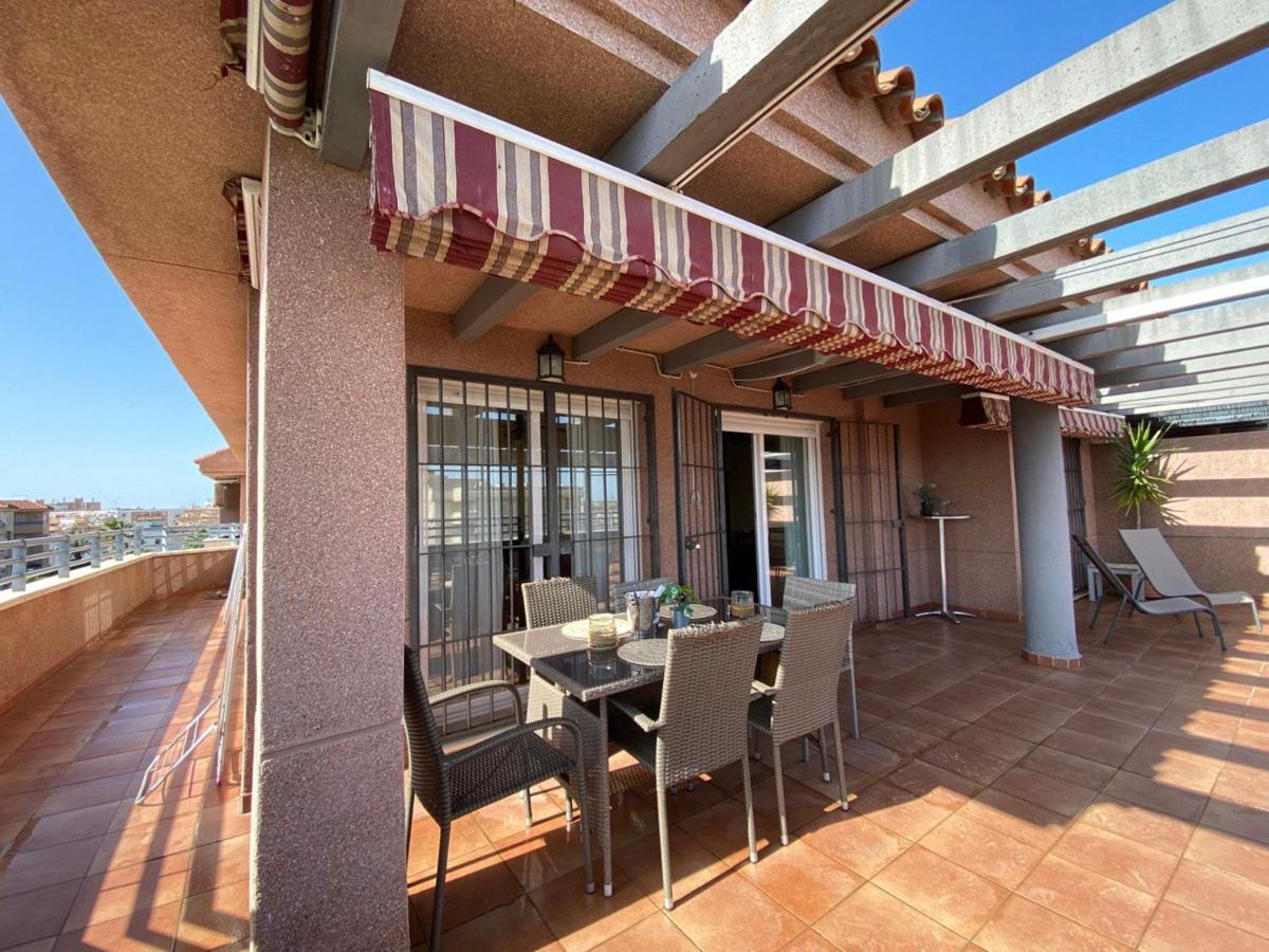 Apartamento ÁTICO TERRAZA 65m. Playa, piscina, A/C, Wifi Sanlúcar de Barrameda Exterior foto