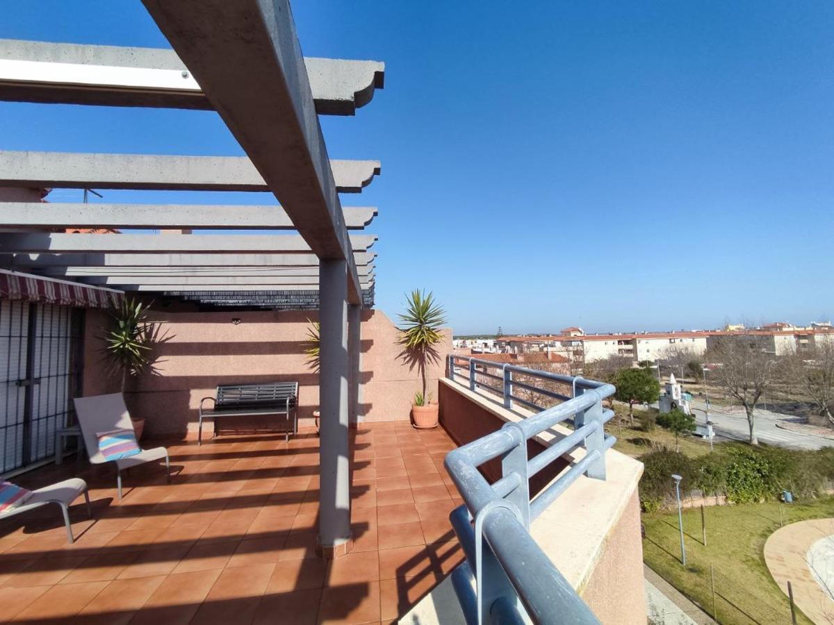 Apartamento ÁTICO TERRAZA 65m. Playa, piscina, A/C, Wifi Sanlúcar de Barrameda Exterior foto
